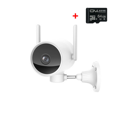 Κάμερα ασφαλείας εξωτερικού χώρου IMILAB EC3 Παρακολούθηση βίντεο 2K Wifi IP Home CCTV Έξυπνη Σειρήνα Ανίχνευση ανθρώπου IP66 Νυχτερινή όραση Webcam