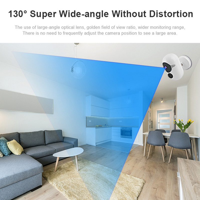 Tuya Wifi kamera 2MP baterija vanjski solarni CCTV noćni vid Sigurnosni nadzor IP66 vodootporna kamera Radite s Alexa Google