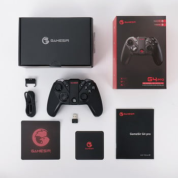 GameSir G4 Pro Bluetooth Switch Игрален контролер Безжичен геймпад за Nintendo Switch / Android / iPhone / PC Магнитен ABXY