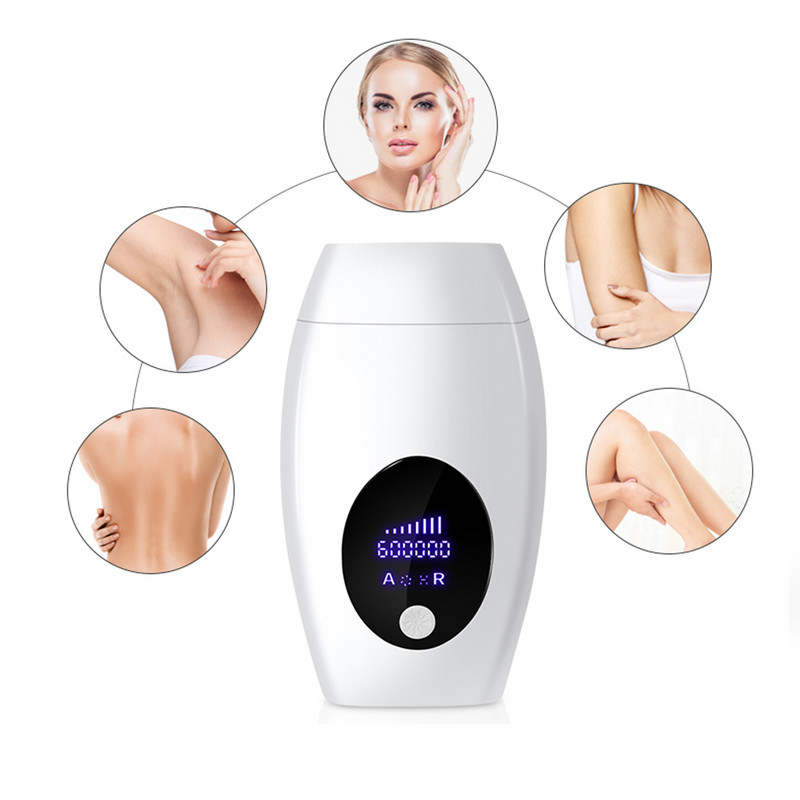 IPL Laser Hair Removal Machine 600000 Flash Epilator Professional Laser Women`s Painless Hair Removal Machine Depilador a Laser