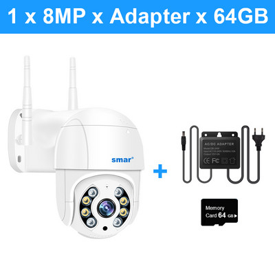 5MP 8MP 4K Wifi PTZ kamera H.265 automatsko praćenje AI detekcija bežična IP kamera vanjska 2MP 4X digitalni zum ONVIF sigurnosna kamera