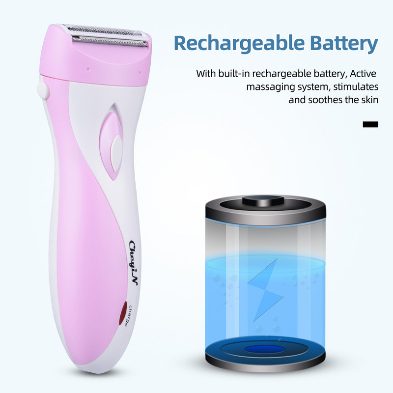 CkeyiN Electric Epilator Γυναικείο μπικίνι πόδι μασχάλη σώματος Αποτρίχωση Πολυλειτουργική επαναφορτιζόμενη κουρευτική μηχανή προσώπου για γυναίκες