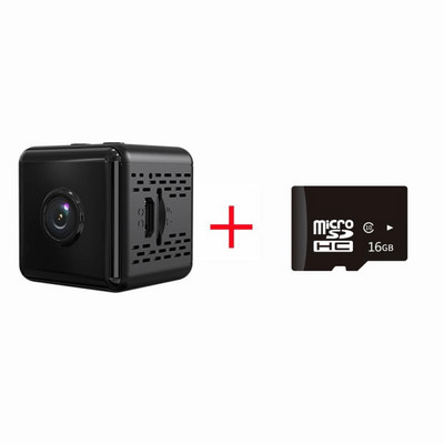 Mini cameră IP WIFI 1080P HD cu microfon Cameră video cu detectie de mișcare fără fir pentru securitate la domiciliu DVR cameră mică cu viziune de noapte