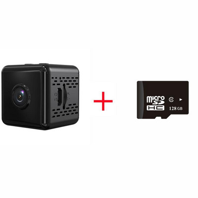Mini cameră IP WIFI 1080P HD cu microfon Cameră video cu detectie de mișcare fără fir pentru securitate la domiciliu DVR cameră mică cu viziune de noapte