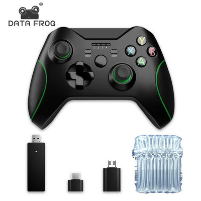 Data Frog 2.4G Gamepad wireless pentru controler Xbox One Joystick pentru telefon inteligent PC/XSX/PS3/controller Steam