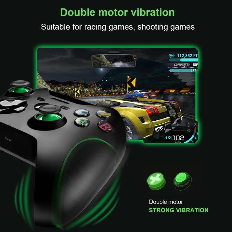 Data Frog 2.4G Gamepad wireless pentru controler Xbox One Joystick pentru telefon inteligent PC/XSX/PS3/controller Steam