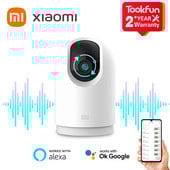 Versiune globală Xiaomi Mi 360° Cameră de securitate pentru acasă 2K Pro WiFi Monitorizare IP Viziune nocturnă în infraroșu Interfon vocal Alarmă AI Mijia