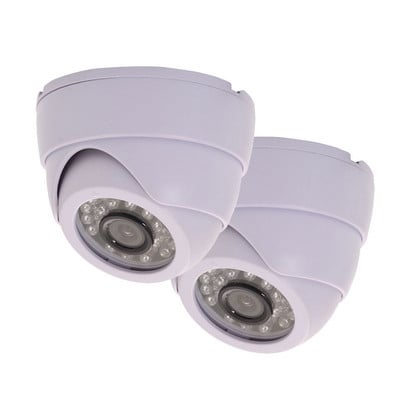 24 IR LED-uri Cameră de vedere nocturnă pentru interior 1/3"CMOS CULOARE 1200TVL Cameră dome Cameră de securitate pentru exterior, rezistentă la apă