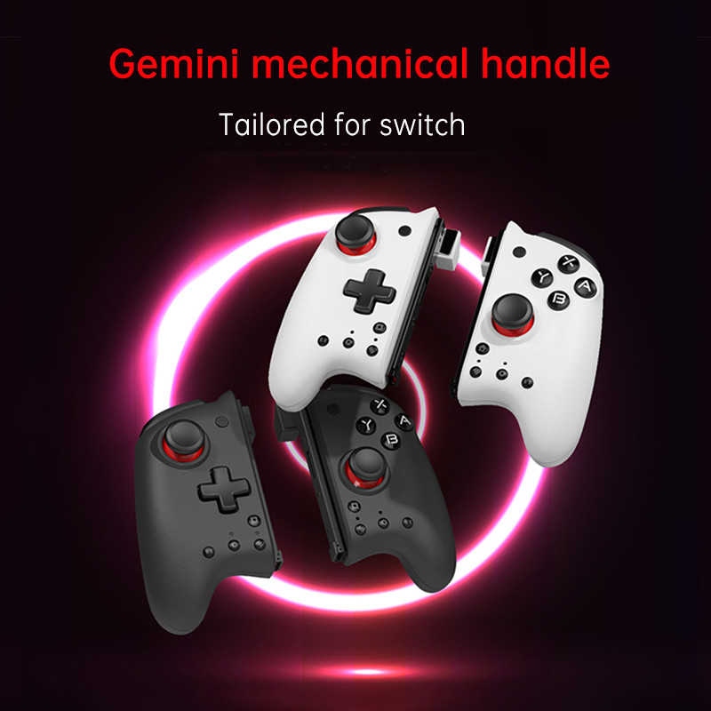 Herný ovládač MOBAPAD M6 Gemini pre Nintendo Switch, ľavá a pravá rukoväť, gamepad s OLED ovládačom pre Nintendo Switch