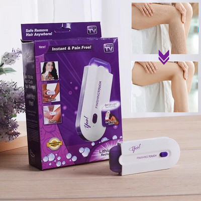 Professionaalne valutu karvadeeemalduskomplekt Depilador Laser Touch Epilator USB Laetav naiste kehajalgade bikiinipardel juuste eemaldaja