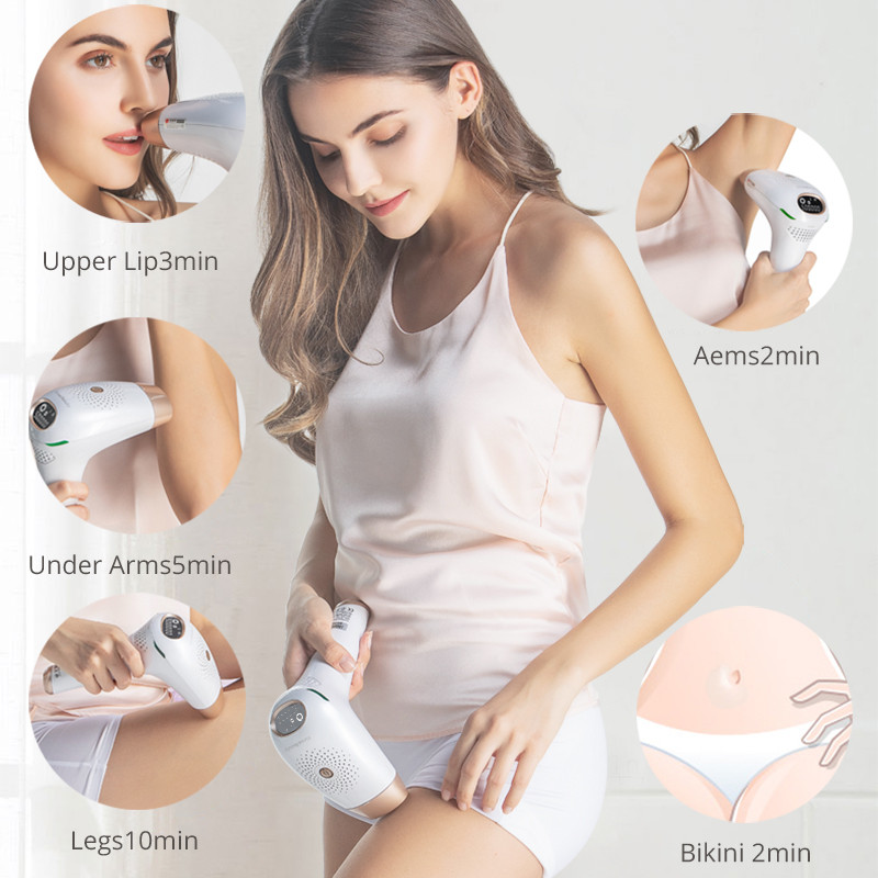 Laser Epilator IPL Μηχάνημα αποτρίχωσης για γυναίκες Bikini Body Hair Remover Original IPL Laser Facial Epilator Depilation Machine