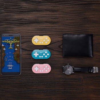 8Bitdo Zero 2 за безжичен геймпад Игрален контролер за Nintend Switch/Raspberry PI/Steam/Win/macOS/Android Геймпад Джойстик