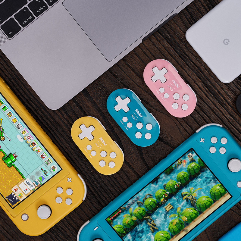 8Bitdo Zero 2 pentru controler de joc Gamepad wireless pentru Nintendo Switch/Raspberry PI/Steam/Win/macOS/Android Gamepad Joystick