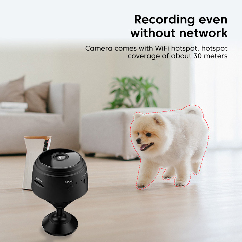 A9 Mini Smart Home IP Camera WIFI Wireless Camara Vigilancia HD 1080P Εσωτερική κάμερα ασφαλείας εξωτερικού χώρου Οθόνη επιτήρησης βίντεο