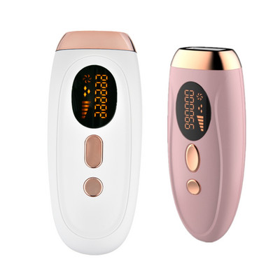 999999 Zibspuldzes IPL lāzera epilāciju noņemšanas instruments, nesāpīgs pastāvīgs elektrisks epilators, impulsa gaismas ierīce, 5 intensitātes līmeņi
