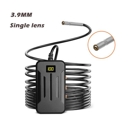 Industrijski WIFI endoskop HD1080P kamera s dvostrukom lećom 8 MM/5,5 MM/3,9 MM Boroskop za pregled automobila IP68 vodootporan 2600 mAh kruti kabel