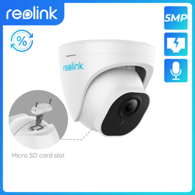 [Repasovaná kamera] Reolink 5MP 4K Vonkajšia PoE bezpečnostná kamera s detekciou osôb/áut, infračervená nočná kamera