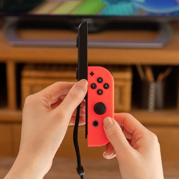 2023 Нов Switch Joy Pad Con Безжичен контролен джойстик Bluetooth геймпад Mando с каишки Двойна вибрация за Nintend Switch OLED