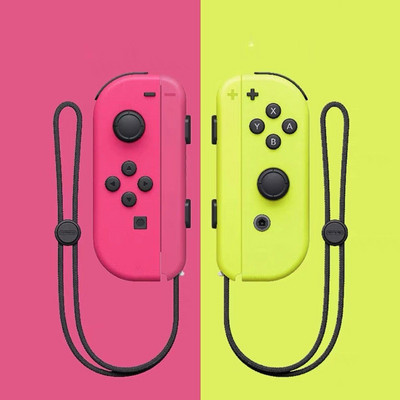 2023 Νέο Switch Joy Pad Con Wireless Control Joystick Bluetooth Gamepad Mando με ιμάντες Διπλή δόνηση για Nintend Switch OLED