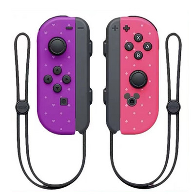 2023 Νέο Switch Joy Pad Con Wireless Control Joystick Bluetooth Gamepad Mando με ιμάντες Διπλή δόνηση για Nintend Switch OLED