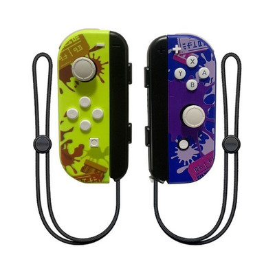 2023 Νέο Switch Joy Pad Con Wireless Control Joystick Bluetooth Gamepad Mando με ιμάντες Διπλή δόνηση για Nintend Switch OLED