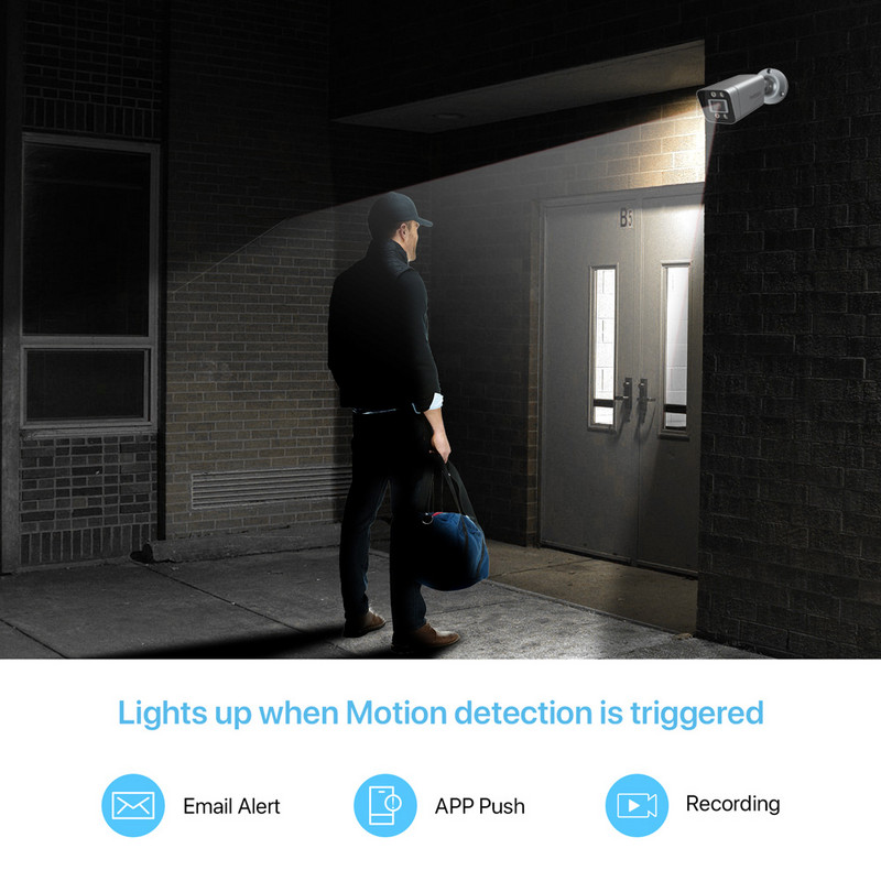 Tiananxun 8Mp 4K Ip Κάμερες Poe Κάμερες Ασφαλείας Cctv 5Mp H.265 Εξωτερική αδιάβροχη επιτήρηση ήχου βίντεο για σύστημα Nvr