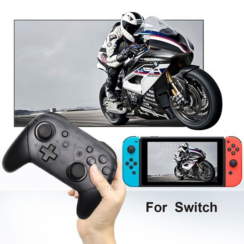 Bezdrôtový Bluetooth joystick gamepad pre Mando Nintendo Switch Pro Controller kompatibilný s Switch/Lite/Switch OLED pre NS Controle