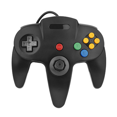 N64 USB Ενσύρματο Gamepad N64 Controller Gamepad Joystick Classic 64 Console Retro Παιχνίδια για Windows PC/Φορητός υπολογιστής Mac