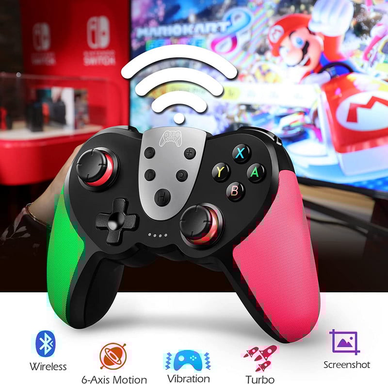 Bežični Pro kontroler za Switch kontrolere s NFC/Amiibo Turbo Motion Control za Nintendo Switch Controller Dodaci