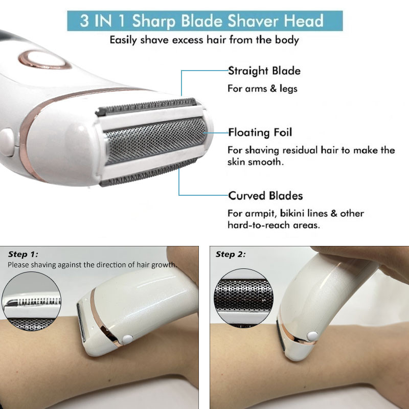 Žoliapjovė intymiam kirpimui kirkšnies gaktos plaukams kirpimo priemonė pažastys pėdos sekso vietos zona kirpimo mašinėlė moterų depiliacija