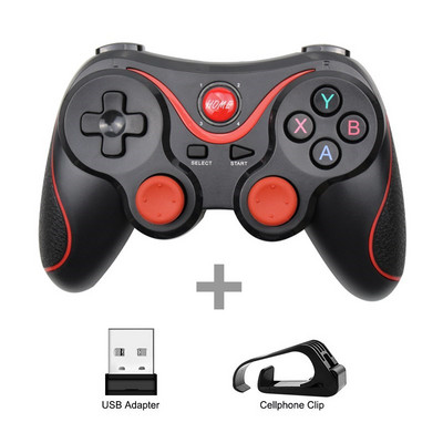 Υποστήριξη Bluetooth T3 X3 Wireless Joystick Gamepad PC Game Controller BT3.0 Joystick για κινητό τηλέφωνο Tablet TV Box