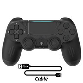 DATA FROG belaidis valdiklis, skirtas PS4 belaidžiam vairasvirtei, skirta kompiuterinių žaidimų valdikliui Su Bluetooth suderinama žaidimų pultelis, skirtas PS4 Slim / Pro