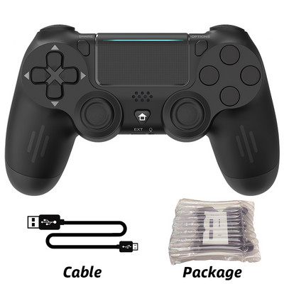 DATA FROG belaidis valdiklis, skirtas PS4 belaidžiam vairasvirtei, skirta kompiuterinių žaidimų valdikliui Su Bluetooth suderinama žaidimų pultelis, skirtas PS4 Slim / Pro