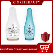KinseiBeauty IPL αποτρίχωση Οικιακή μηχανή αποτρίχωσης 500000 Flash Για περιοχή μπικίνι σε όλο το πρόσωπο