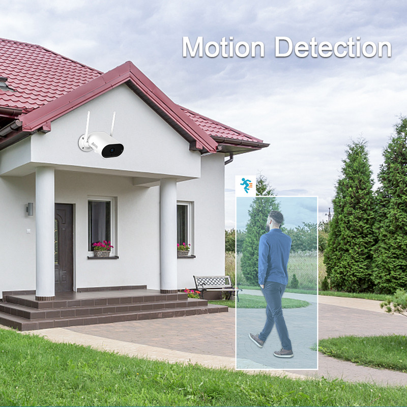 ANRAN 5 MP Κάμερα IP Κάμερα WIFI Κάμερα ασφαλείας 1920P Κάμερα παρακολούθησης εξωτερικού χώρου Κάμερα CCTV αμφίδρομη ήχο αδιάβροχη εφαρμογή νυχτερινής όρασης