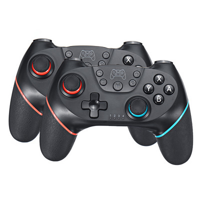 Controler comutator, controler wireless Pro pentru NS Switch Joystick pentru gamepad la distanță, vibrație turbo reglabilă, ergonomic anti-alunecare