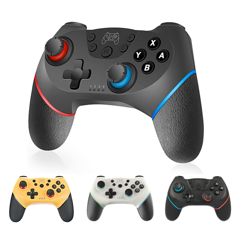 Controler comutator, controler wireless Pro pentru NS Switch Joystick pentru gamepad la distanță, vibrație turbo reglabilă, ergonomic anti-alunecare