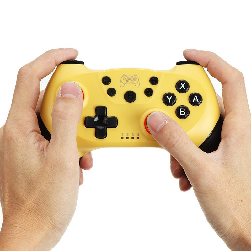 Controler comutator, controler wireless Pro pentru NS Switch Joystick pentru gamepad la distanță, vibrație turbo reglabilă, ergonomic anti-alunecare