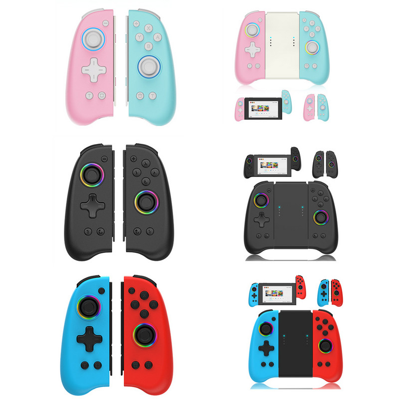 Hot Wireless Controller για Nintend Switch NS Joypad Game Handle Grip Left&Right Joystick Bluetooth Gamepad με αφύπνιση