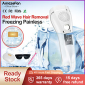 AmazeFan IPL Ice Laser Epilator Permanently Painless 999999 Flash Epilator