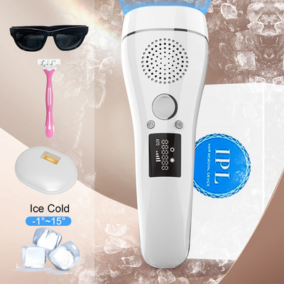 AmazeFan IPL Ice Laser Epilator Permanently Painless 999999 Flash Epilator