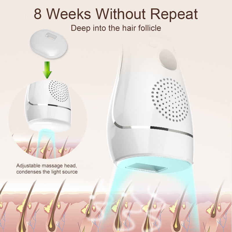 AmazeFan IPL Ice Laser Epilator Permanently Painless 999999 Flash Epilator