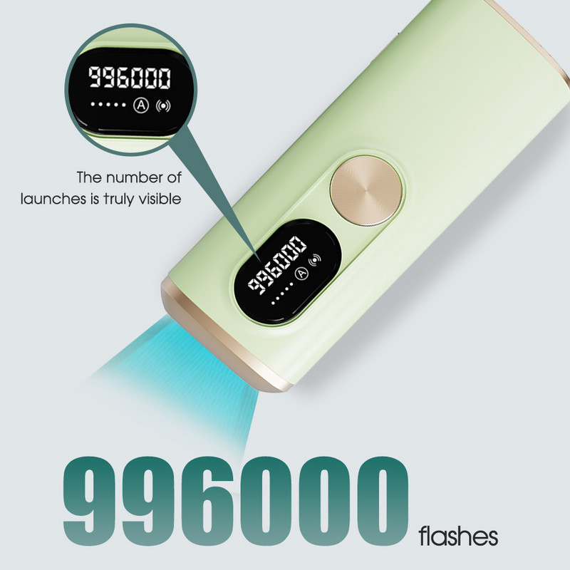 Boi Laser Depilator For Men 999999 Flashes Portable Pulsed IPL Epilator Devices Γυναικείες Ανώδυνες Ολόσωμες Αποτρίχωση Εργαλείο