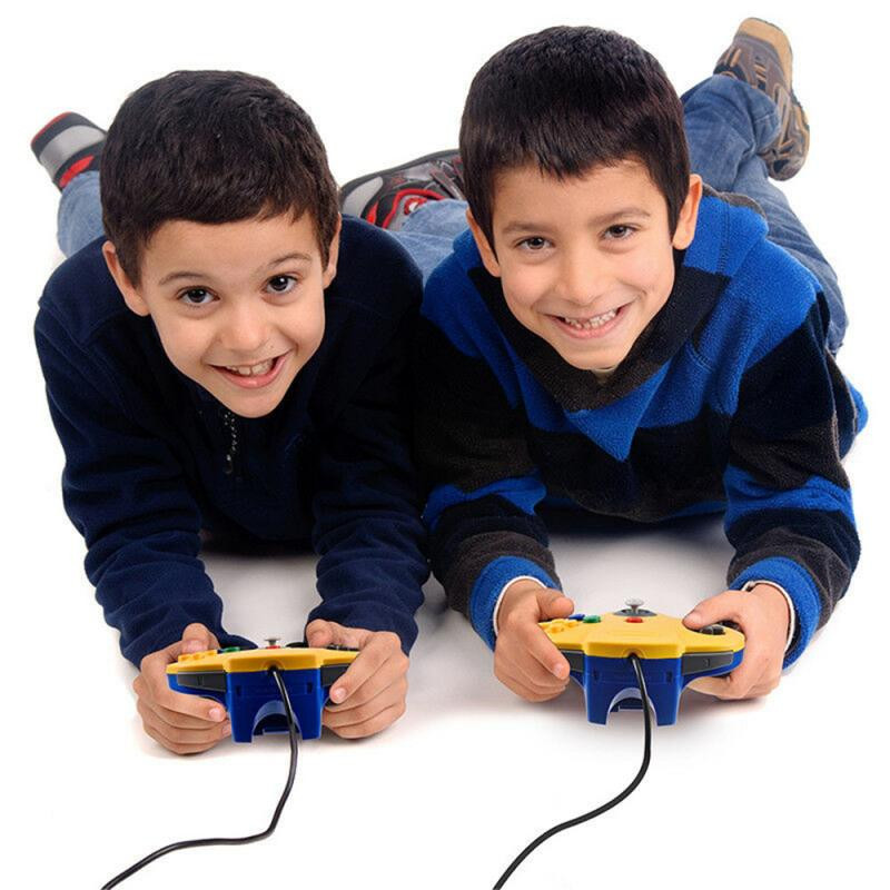 Controller N64 Gamepad Joystick Joypad Game Pad cu fir lung pentru jocuri clasice 64 Console Port N64 Interfață transparent