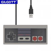 priekš NES USB datora kontrolieris datora video spēles Rokturis Retro USB spēļu pults priekš NES kursorsviras kontroliera manete