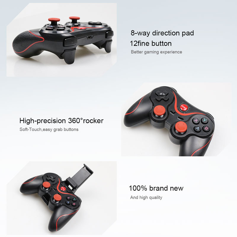 X3/T3 Wireless Gamepad Ασύρματο Joystick Ελεγκτής παιχνιδιών bluetooth BT3.0 Joystick για τηλέφωνο IOS Andriod Tablet TV Box