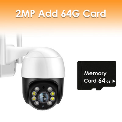 Κάμερα 4K 8MP PTZ WiFi Ασύρματη εξωτερική κάμερα IP 4X Zoom 5MP HD CCTV επιτήρηση βίντεο Auto Tracking Alexa Onvf 1080P ICsee