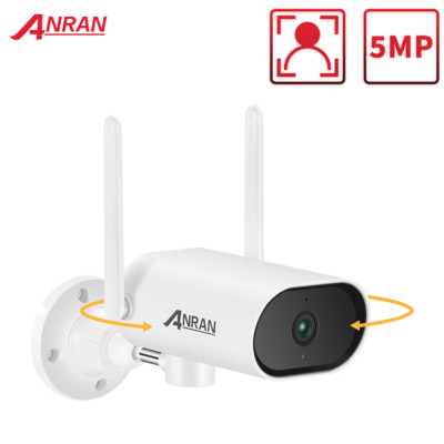 ANRAN 5MP Wireless Pan Tilt Cameră de detectare umană Cameră de urmărire Cameră de supraveghere de securitate Cameră de exterior Wifi