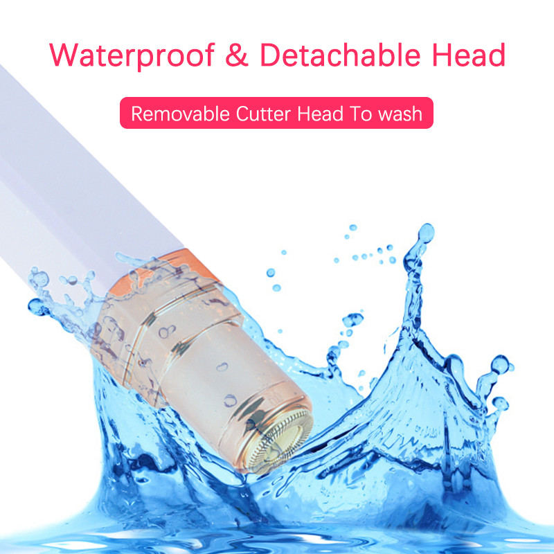 USB punjivi električni depilator u obliku ruža za depilaciju lica Ženski epilator za uklanjanje bezbolnog sigurnog ženskog brijača za cijelo tijelo