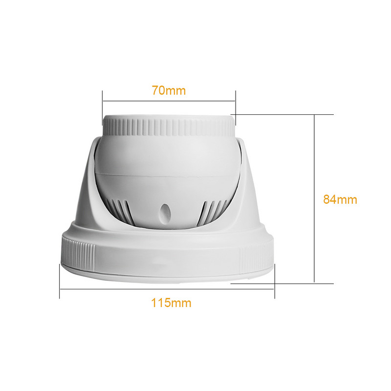 HKBTM 5MP 2k H.265 IP kamera POE Audio CCTV kamera pre POE NVR Domáca farebná bezpečnostná kamera s nočným videním a mikrofónom a zvukom